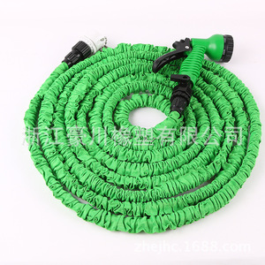 Manguera de jardín expandible multicolor de 100 pies con boquilla de pulverización para lavado de autos y uso en exteriores - Product Image 3