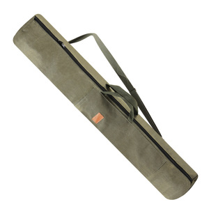 Sac de transport pliable en polyester épais pour cannes à pêche, résistant à l'usure, grande capacité, pour ranger l'équipement de pêche - Product Image 5
