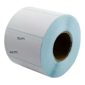 Rollo de Papel Térmico Autoadhesivo con 1000 Etiquetas, 7 x 4 cm - Product Image 1