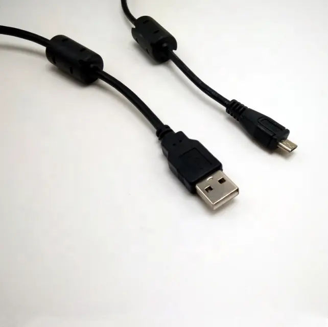 Заводской Оригинальный Высококачественный кабель micro usb для мобильного телефона android с двумя ферритами