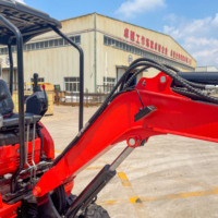 Mini-excavatrice sur chenilles 08t, norme Euro 5, moteur de marque importée, personnalisable