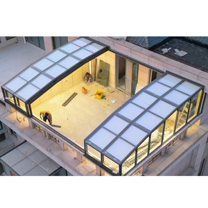 Casa Móvil Moderna de Ensamblaje Rápido 2026, Diseño Modular de Terraza con Cristal y Aleación de Aluminio para Exteriores - Product Image 3