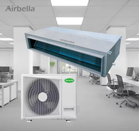 Climatiseur split électrique 220~240V 36001 Btu R410a à fréquence fixe, type on/off, avec conduit de plafond, pompe à chaleur pour usage hôtelier