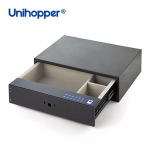 Uni hopper Luxus Smart Fingerprint Schmuck Safe Box Diebstahls icherung Versteckte Garderobe Schiebe schublade Safe - Product Image 1