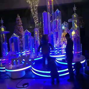 Film arc-en-ciel écologique de 2mil d'épaisseur en gros Décorations de Noël pour sacs et emballages en verre Film arc-en-ciel coloré - Product Image 1