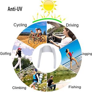 Manicotti Protettivi UV da Donna per Golf, Sciarpa con Maniche, Bolero per Allenamento, Protezione Solare - Product Image 6