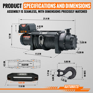 13500Lbs קיבולת סינתטי חבל <span class=keywords><strong>winch</strong></span> 12v dc חשמלי atv <span class=keywords><strong>winch</strong></span> utv <span class=keywords><strong>winch</strong></span> עבור קרוון כביש גרירה שליטה מרחוק אלחוטית - Product Image 3