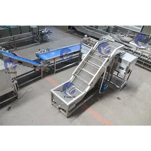 Small Scale Fully Automatic Crispy Frozen French Fries Making Machine Fresh Raw Potato Chips Production Line