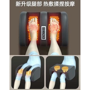 <b>Massage</b> Cushion Full-spec <b>Vibration</b> Heat Therapy Kneading Neck <b>Back</b> Foot <b>Massage</b> Chair Plug-In AC Power - Product Image 2