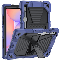 Housse en silicone pour tablette Samsung Galaxy Tab S10 Lite SM-X400 avec support robuste intégré et bandoulière
