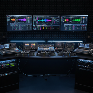 专业5G Wi-Fi FM无线6通道可充电电池会议麦克风鹅颈式适用于1对2舞台广播 - Product Image 4