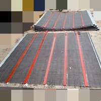 Écran en maille métallique noire autonettoyant anti-obstruction |   Découpe et pliage |   Taille personnalisable |   Utilisation de l'exploitation minière énergétique |   Direct d'usine
