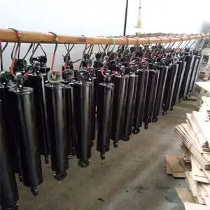 Small 20 Ton Lift Hydraulic Ram Double Acting Cylinder With High Quality Seals