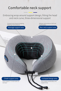 Du lịch hình chữ U Bộ nhớ bọt cổ bảo vệ gối đốt sống cổ tử cung Vai massage gối cho máy bay - Product Image 2