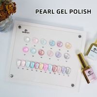 Vernis à ongles gel UV Sister City Pearl 15ml – Non toxique, écologique, de luxe, pour salon, longue tenue, couleur DIY, pour manucure française
