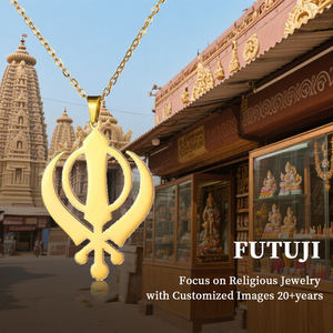 FUTUJI Acero inoxidable <span class=keywords><strong>Escritura</strong></span> Hindú proceso de corte colgante <span class=keywords><strong>escritura</strong></span> <span class=keywords><strong>jeroglífica</strong></span> templo hindú para el hogar - Product Image 5