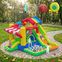 Ensemble de jeux gonflables commerciaux d'extérieur pour la location, château gonflable géant pour adultes et enfants, en stock aux États-Unis