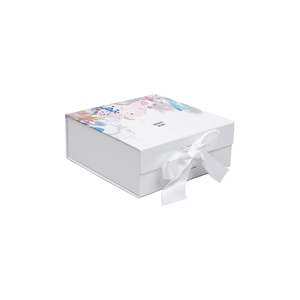 Caja de Regalo Magnética de Cartón Blanco A4, Tipo Concha, para Ropa - Product Image 2