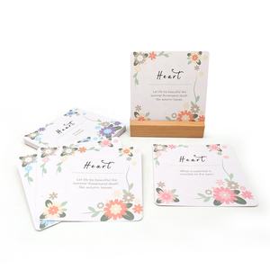 Hicreate Adulto Ecológico Afirmación Tarjeta Cubierta Papel Impreso <span class=keywords><strong>Pregunta</strong></span> Respuesta Tarjetas Familia Soporte <span class=keywords><strong>de</strong></span> madera para jugar a juegos <span class=keywords><strong>de</strong></span> cartas - Product Image 2