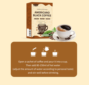 Caffè Americano Istantaneo Senza Zucchero, Energizzante per Amanti del Caffè, Caffè Nero Puro Premium per Dimagrire - Product Image 5