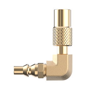 Adaptador de Conexión Rápida de 1/4'' para RV, Conector de Latón Sólido para Conversión de Parrilla de Gas Propano para Autocaravanas, Remolques y Camping - Product Image 3