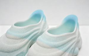 22NETWORK Zapatos sin cordones de TPU impresos en 3D, malla transpirable, antideslizantes, resistentes al desgaste, reciclables, cómodos, calzado informal, logotipo personalizado W - Product Image 6