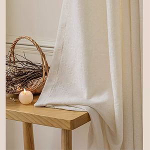 ZSTARR Custom Waffle check Jacquard <span class=keywords><strong>tende</strong></span> di lusso per soggiorno e camera da letto Triple <span class=keywords><strong>tende</strong></span> trasparenti di lusso pieghettate francese - Product Image 3