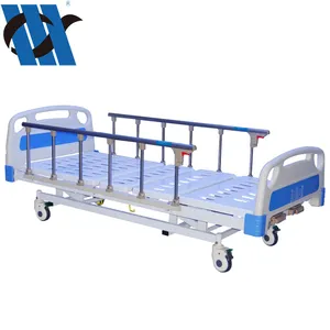 YC-T3611L(I) 3ข้อเหวี่ยงคู่มือโรงพยาบาลเตียงสำหรับผู้ป่วยอัมพาตเตียงโรงพยาบาลคู่มือ