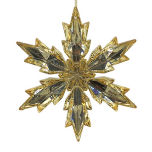 Hot bán Acrylic bông tuyết trang sức trang trí cho Cây giáng sinh trang trí kỳ nghỉ Nguồn cung cấp - Product Image 3