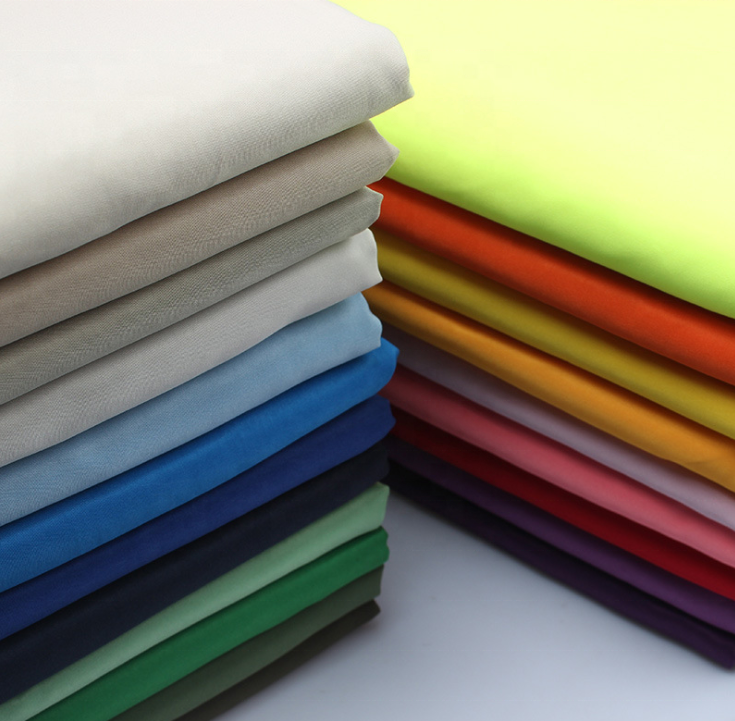 soild dyed 110g plain microfiber 100% polyester micro peach fabric for shorts