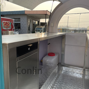 <span class=keywords><strong>Voiture</strong></span> mobile Ice Cream Beach Drink Cart Bubble Tea Food Gelato Cart - Product Image 6