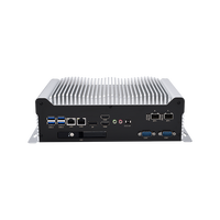 Aluminium Super Ipc Usb Slot I7-11700 Rugged Box Mini Pc 2 Lan Fanless Pc I3 Industry Embedded Pc
