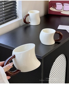 Nordic Style Light Luxury Twisted Pot Ceramic Water Suit Design Sense Hotel Famous Decoration Good Home <b>Moving</b> Gift Wholesa - Product Image 3