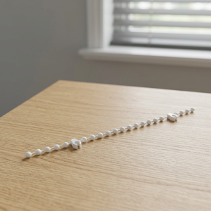 Cadena Inferior de Plástico Ecológica Larga (89 mm) para Persianas Verticales - Product Image 3