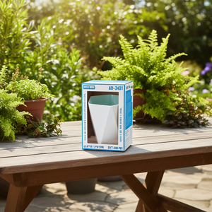 Vaso de Plástico Hexagonal ZAA 350ml Creativo Elegante Duradero AD-3481 China - Product Image 2