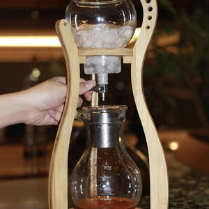 Cafetière portable mini Ice Drop avec filtre en verre léger, anti-fuite, compacte pour les voyages, la randonnée, les boissons froides en déplacement - Product Image 3