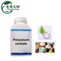 Émulsifiants séchés sous forme de poudre de conservateur à large spectre de sorbate de potassium de qualité alimentaire pour diverses applications Sac à tambour