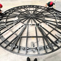 Plateforme tournante pour voiture 360°, Plateforme rotative pour exposition de véhicules, Plateforme tournante pour voiture à montage en surface