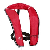 Gilet de sauvetage gonflable Eyson pour adultes - Design classique, réglable, pour le ski nautique