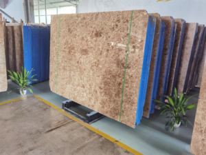 Azulejos de suelo de pavo de mármol claro Emperador natural gris Staris beige claro marrón - Product Image 2