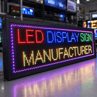 Insegna LED RGB Commerciale per Vetrine, Pannello Display Digitale Personalizzato per Pubblicità e Branding nei Negozi