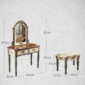 Factory Direct <strong>Vintage</strong> Dressing Mirror <strong>Dresser</strong> in Bedroom - Product Image 6