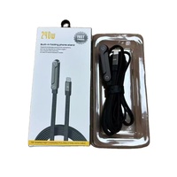 Kabel Pengisian Cepat USB-C ke Type-C Daya Tinggi 240W dengan Anyaman Nilon PD untuk IPhone/Laptop/Tablet