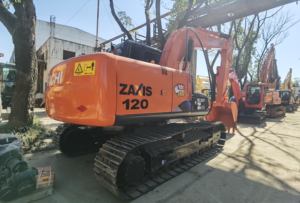 Condición de funcionamiento 12 toneladas Hitachi Zx120 Excavadora Hidráulica sobre orugas Segunda mano Hitchci Zx120 Excavadora Excavadoras - Product Image 2