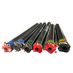 Ressort de torsion industriel bleu pour portes de garage, revêtement poudré, 50 000 cycles, haute résistance - Product Image 4