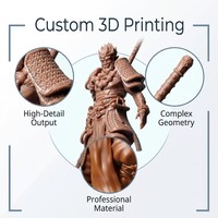 Servicio de Impresión 3D en Resina PLA Detallada, Prototipo de Figura de Anime, Modelo Personalizado