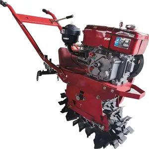 小型犁机履带式耕作机柴油机微型动力耕作机