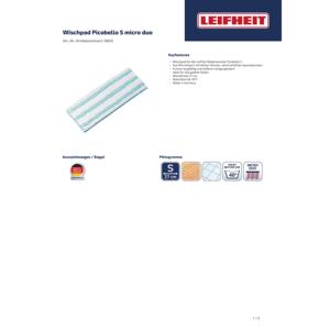 LEIFHEIT Wischbezug Picobello S micro duo - Product Image 2