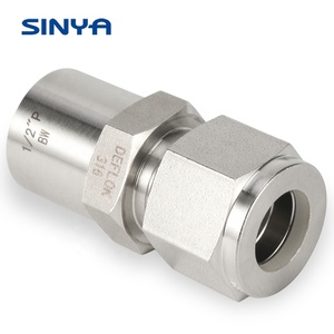 Ống ổ cắm hàn nối 316ss phụ kiện thủy lực ống và lắp ống để hàn cuối nhà sản xuất của nén Hàn adpters - Product Image 1