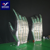 Modèle géant gonflable Hongyang HY001 main et paume, impression numérique, construction durable, tailles de 4 à 12 pieds pour les musées d'art